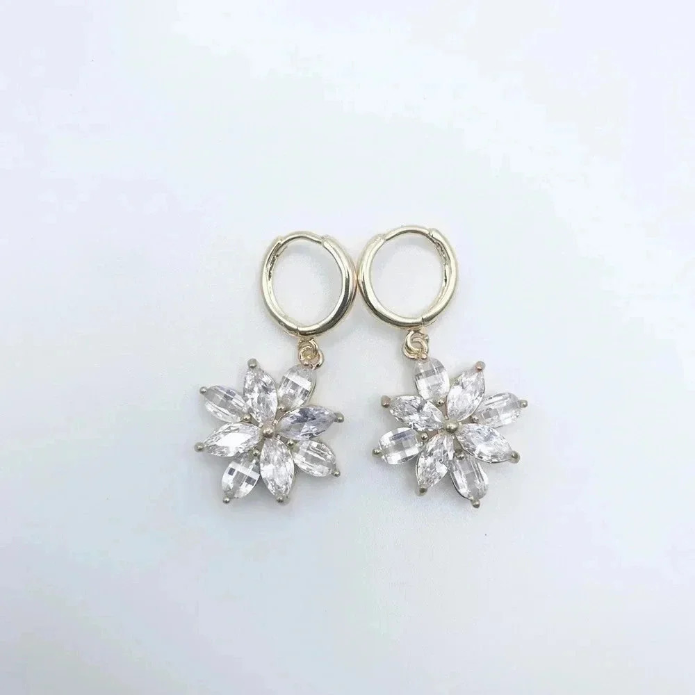 Flower Hoops - Picture 2 of 4